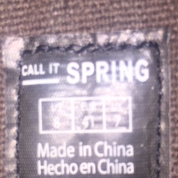 Call It Spring Brown Boots Size 8 - Picture 6 of 12